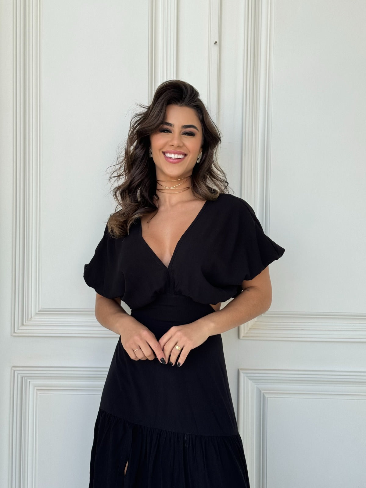 Vestido Íris Feminino - Preto