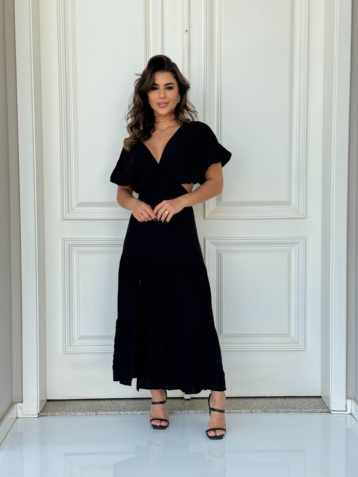 Vestido Íris Feminino - Preto