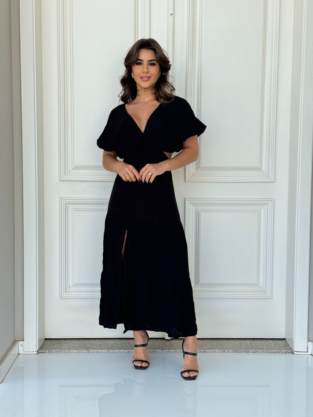 Vestido Íris Feminino - Preto