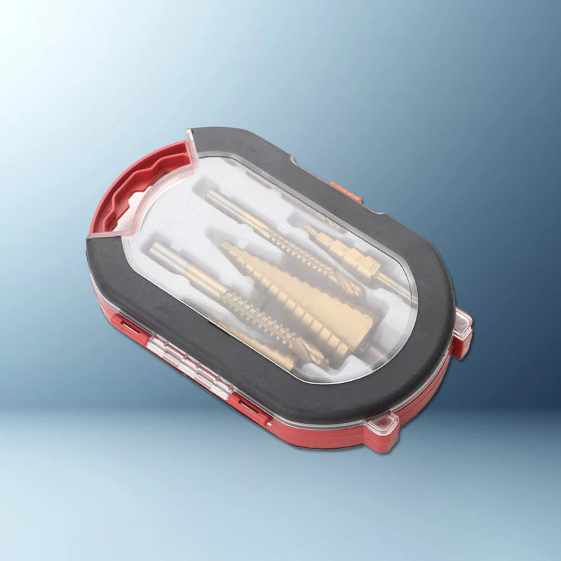Kit com 6 Brocas em Cone para Metal – Alta Performance, Máxima Durabilidade