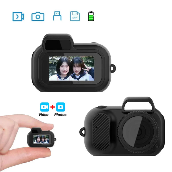 Mini Câmera Full HD – Leve, Discreta e Sempre Pronta para Capturar Seus Melhores Momentos