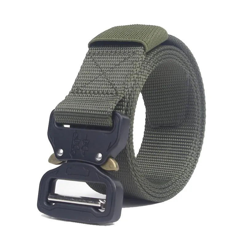 Cinto Militar Tático de Nylon com Fivela de Liberação Rápida – Resistência e Agilidade em Qualquer Missão
