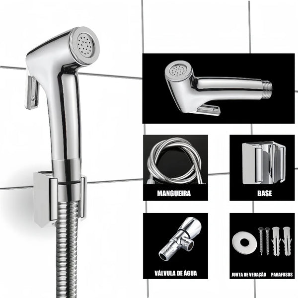 Kit de Ducha Higiênica para Banheiro – Luxo, Conforto e Higiene Premium