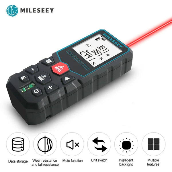 Trena Laser Mileseey D2, X5 e S6 – Medição Profissional com Máxima Precisão e Praticidade