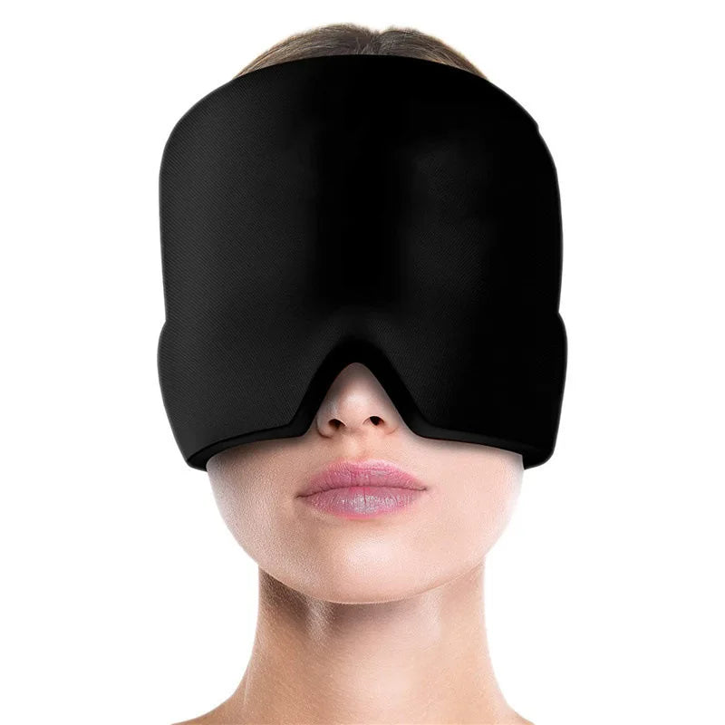 Touca Alívio Enxaqueca e Dor de Cabeça 360º – Terapia Natural a Frio e Calor