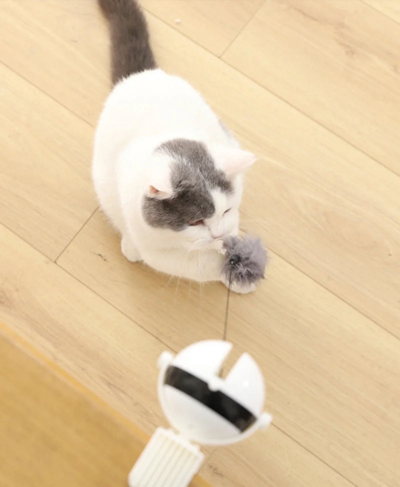 Brinquedo Interativo Automático para Gatos e Cachorros – Diversão Inteligente que Estimula e Entretenha