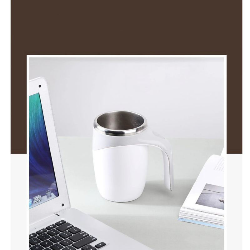 Caneca Térmica Mixer de Inox – Mistura Automática para sua Bebida Perfeita