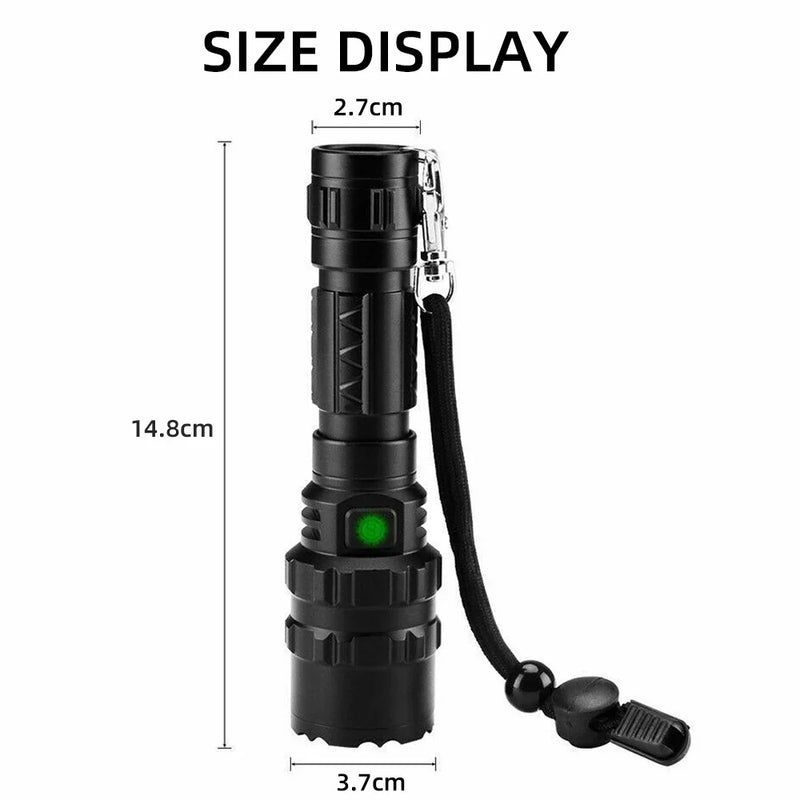 Lanterna LED Profissional de Alto Lúmen para Atividades Outdoor