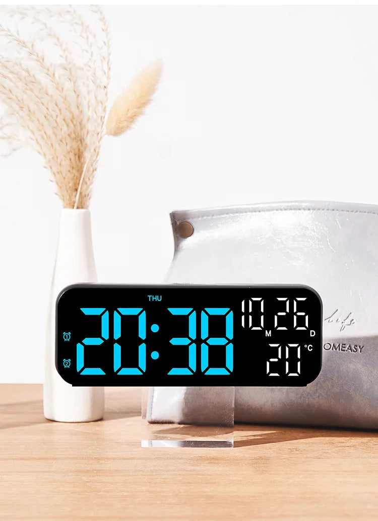 Relógio Despertador Digital com Display LED – Modernidade, Funcionalidade e Estilo na Sua Rotina