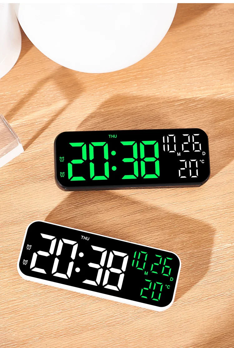 Relógio Despertador Digital com Display LED – Modernidade, Funcionalidade e Estilo na Sua Rotina