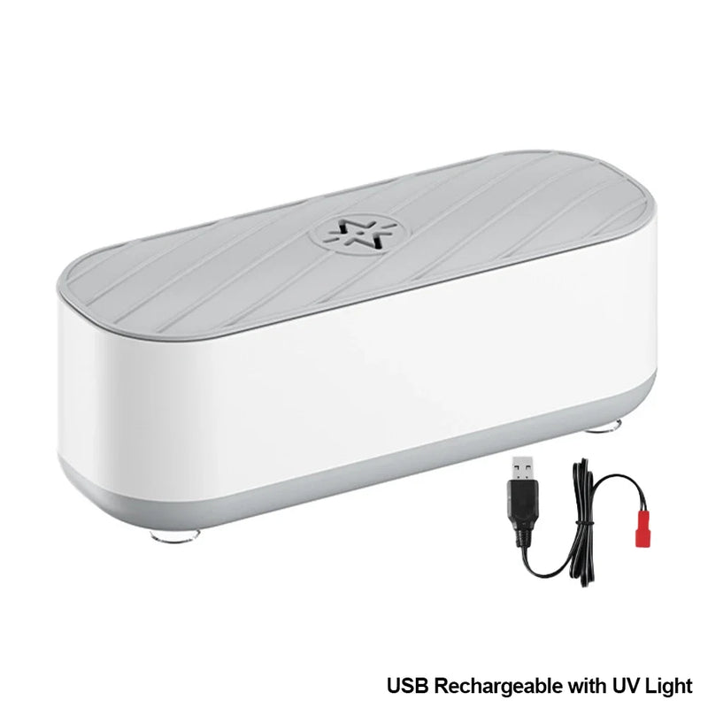 Limpador Ultrassônico Portátil Multiuso – Limpeza Profunda, Silenciosa e Tecnológica em Minutos