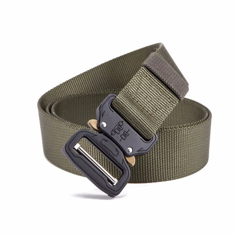 Cinto Militar Tático de Nylon com Fivela de Liberação Rápida – Resistência e Agilidade em Qualquer Missão