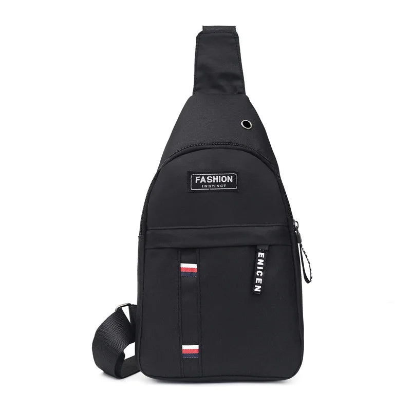Bolsa Transversal Masculina com USB e Furo para Fone – Praticidade, Estilo e Segurança no Seu Dia a Dia