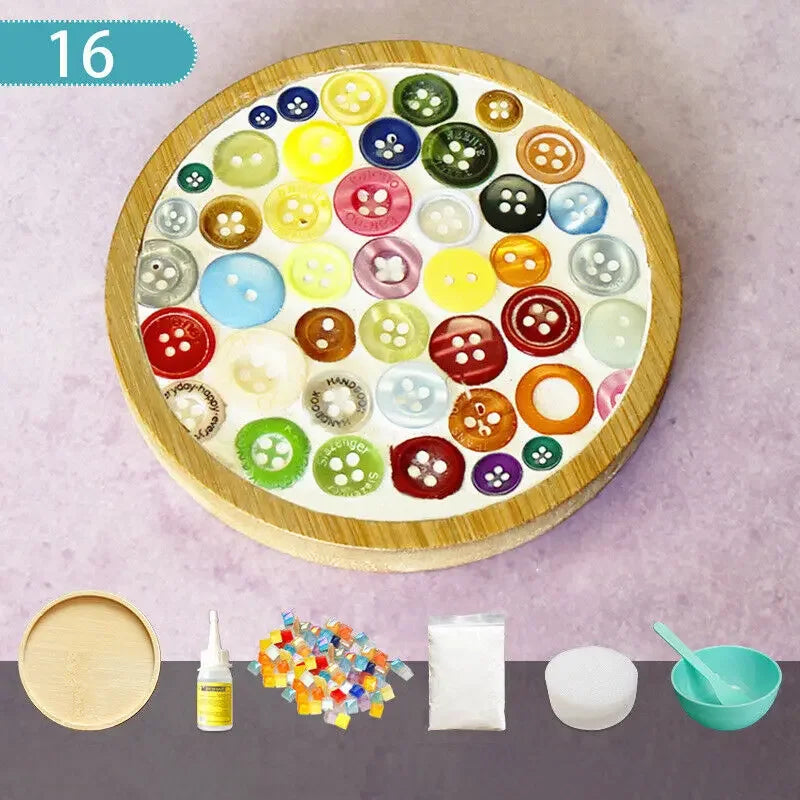 Kit Mosaico e Bambu com Peças Coloridas – Criatividade, Sustentabilidade e Diversão para os Pequenos