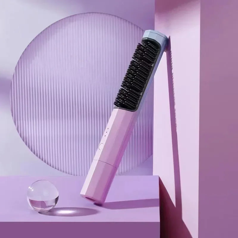 Alisador de Cabelo Sem Fio – Liberdade, Estilo e Beleza em Qualquer Lugar
