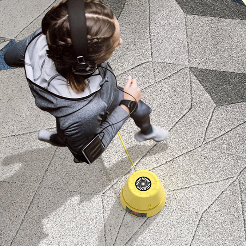 Máquina de Pular Corda Elétrica com Controle Remoto – Treino Inteligente e Divertido para Todas as Idades