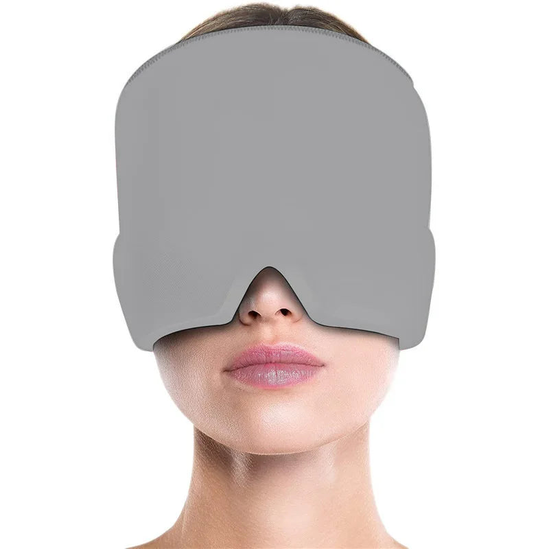 Touca Alívio Enxaqueca e Dor de Cabeça 360º – Terapia Natural a Frio e Calor