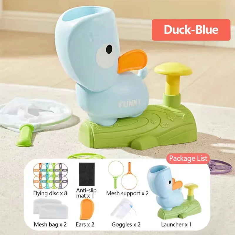 Pato Lançador de Discos – Diversão Garantida com Um Toque de Criatividade
