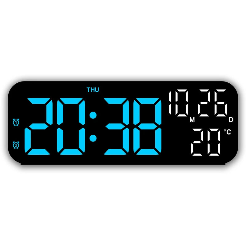 Relógio Despertador Digital com Display LED – Modernidade, Funcionalidade e Estilo na Sua Rotina