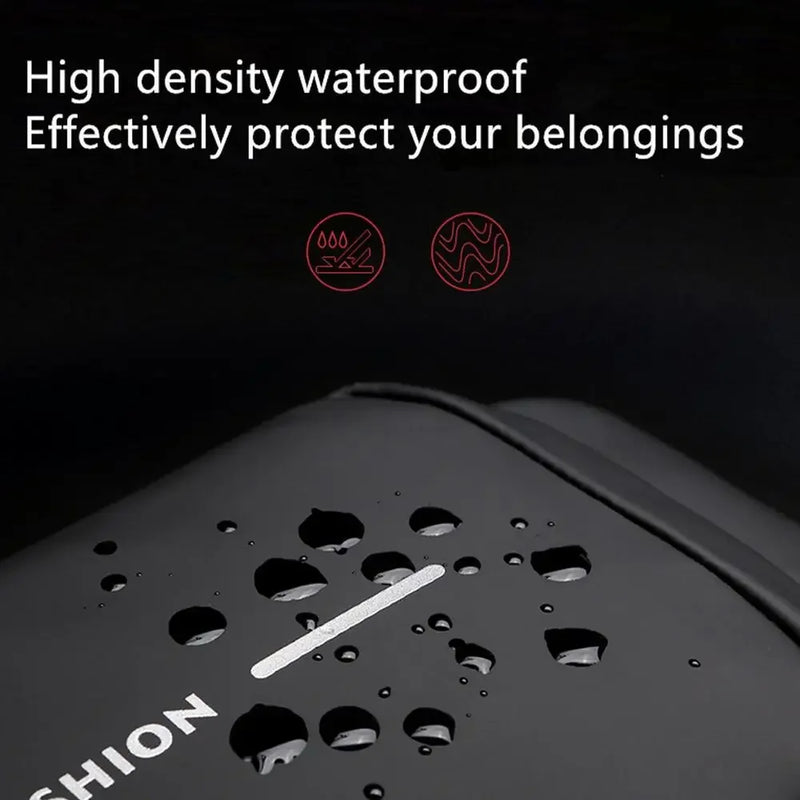 Bolsa Transversal Masculina Antifurto com USB – Ideal para Escola, Viagens e o Dia a Dia