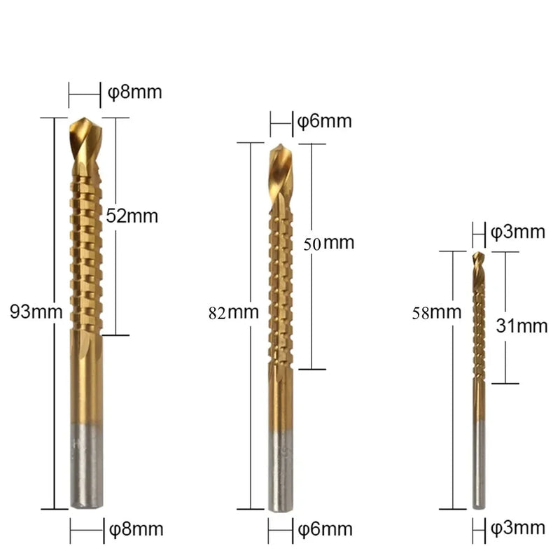 Kit com 6 Brocas em Cone para Metal – Alta Performance, Máxima Durabilidade