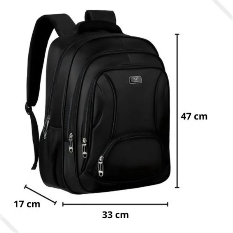 Mochila Reforçada Multifuncional Grande Executiva para Notebook até 17” – Robustez, Estilo e Versatilidade em Uma Só Mochila