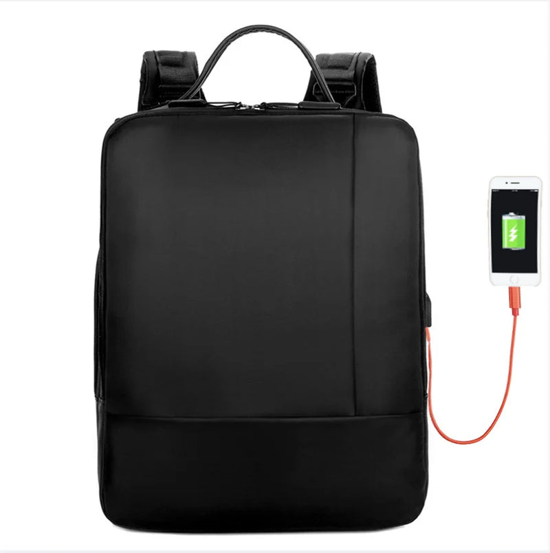 Mochila Masculina para Notebook 15.6” com Entrada USB – Segurança, Estilo e Alta Performance no Seu Dia a Dia