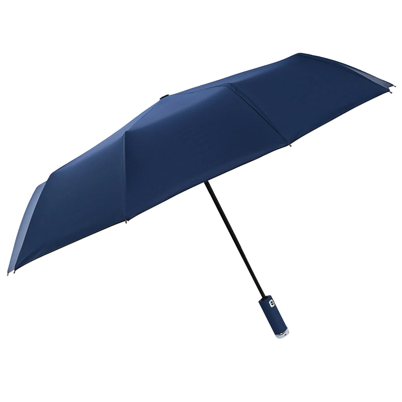 Guarda-Chuva Dobrável Automático com 10 Varetas e Luz LED – Proteção Contra Chuva, Vento e Sol