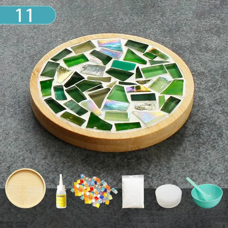 Kit Mosaico e Bambu com Peças Coloridas – Criatividade, Sustentabilidade e Diversão para os Pequenos