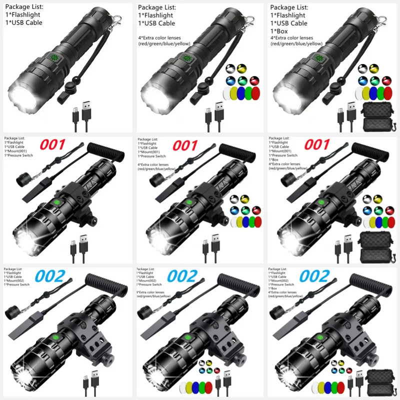 Lanterna LED Profissional de Alto Lúmen para Atividades Outdoor