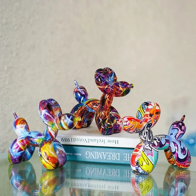 Escultura Decorativa Pet – Cachorro Graffiti Dog Balloon
