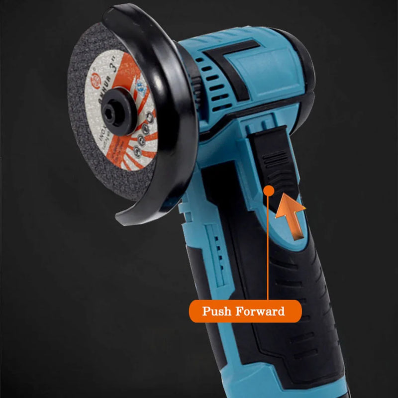 Esmerilhadeira Angular Sem Fio 12V – Potência Compacta para Cortar, Lixar e Polir