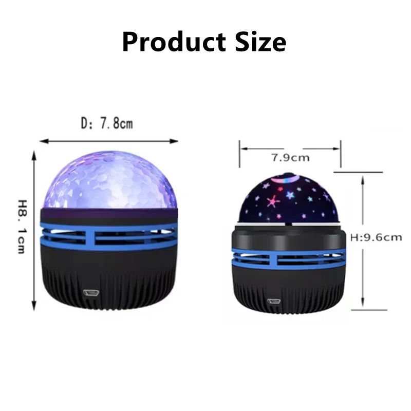 Projetor Estelar GalaxyGo – Traga a Magia das Estrelas para o Seu Espaço