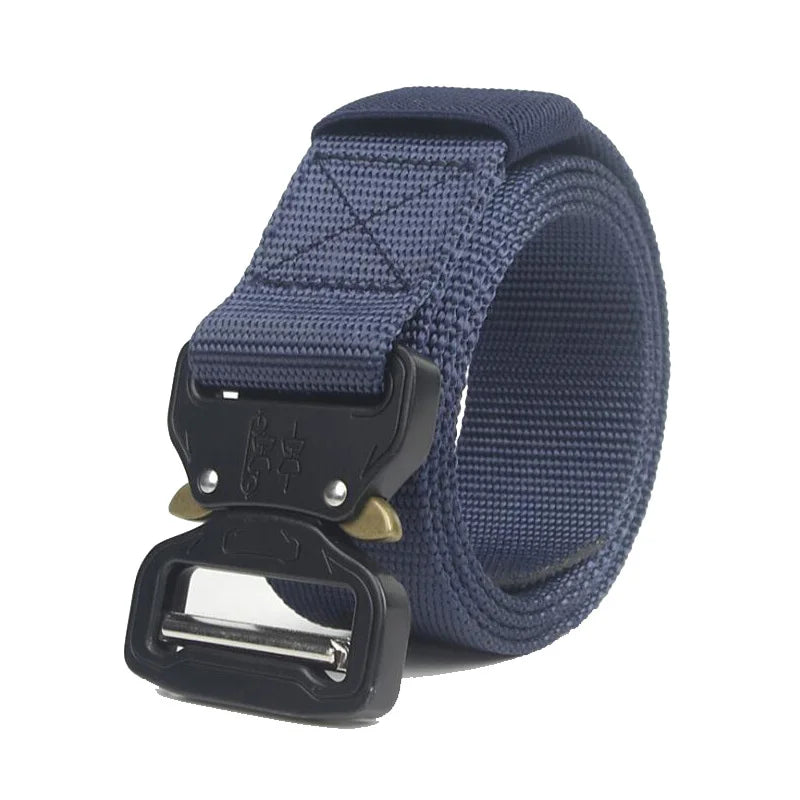 Cinto Militar Tático de Nylon com Fivela de Liberação Rápida – Resistência e Agilidade em Qualquer Missão