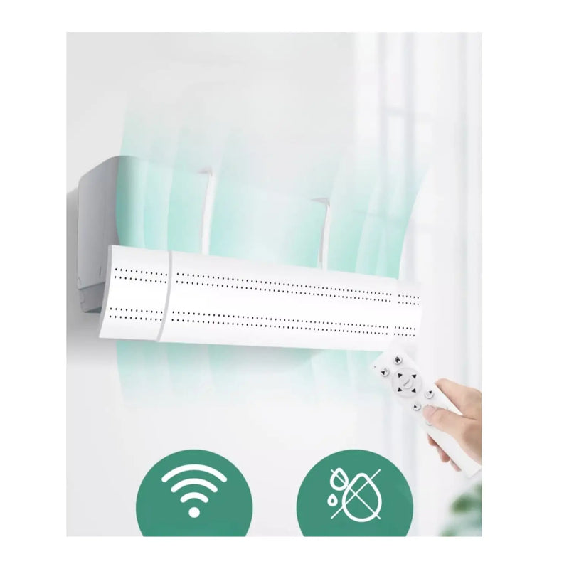 Defletor para Ar Condicionado Split Universal Ajustável 70 a 110cm – Mais Conforto, Menos Desconforto