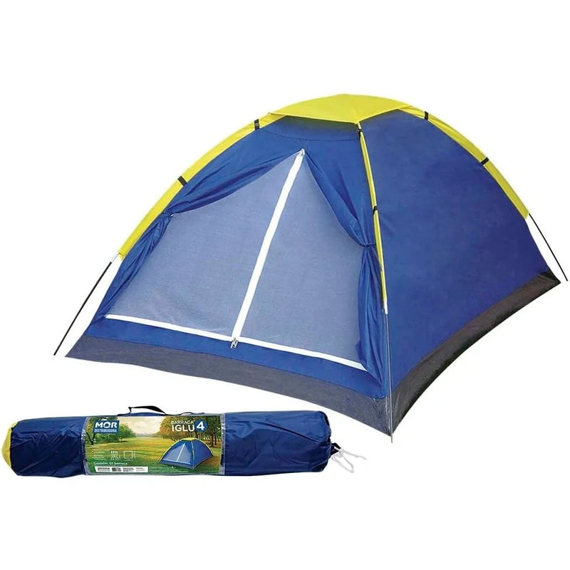 Barraca Camping Iglu para 4 Pessoas – Conforto, Praticidade e Proteção em Qualquer Aventura
