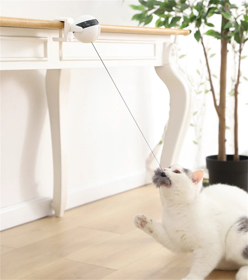 Brinquedo Interativo Automático para Gatos e Cachorros – Diversão Inteligente que Estimula e Entretenha