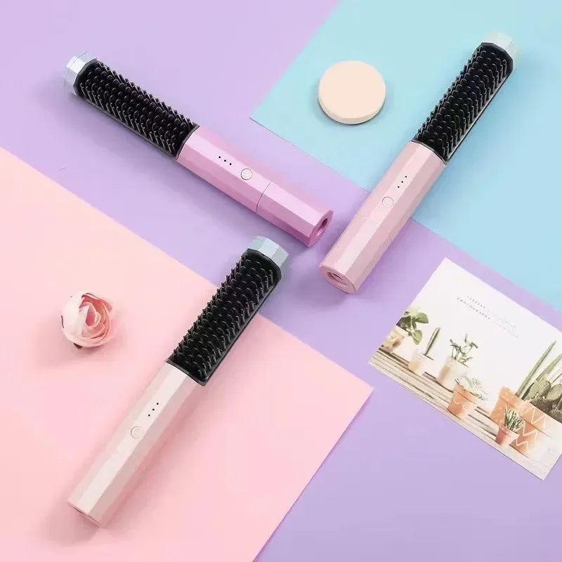 Alisador de Cabelo Sem Fio – Liberdade, Estilo e Beleza em Qualquer Lugar