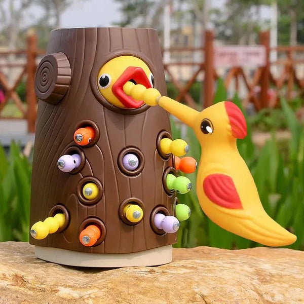 Brinquedo Magnetic Bird – Coordenação, Diversão e Aprendizado em Cada Movimento