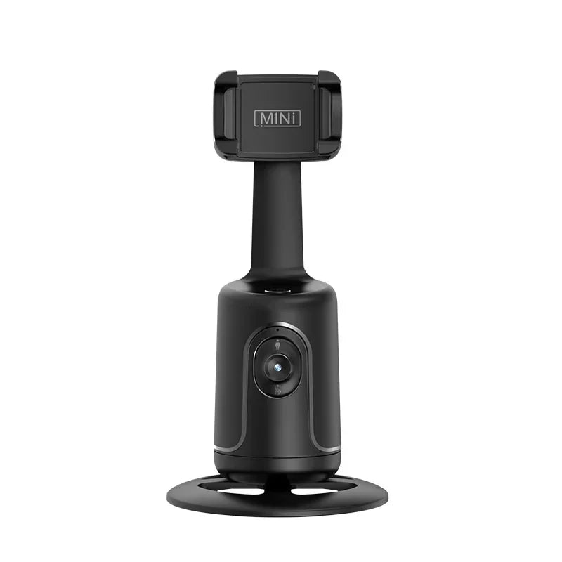 Suporte Inteligente com Rastreamento Automático 360° – Gravações Perfeitas Sem Mãos