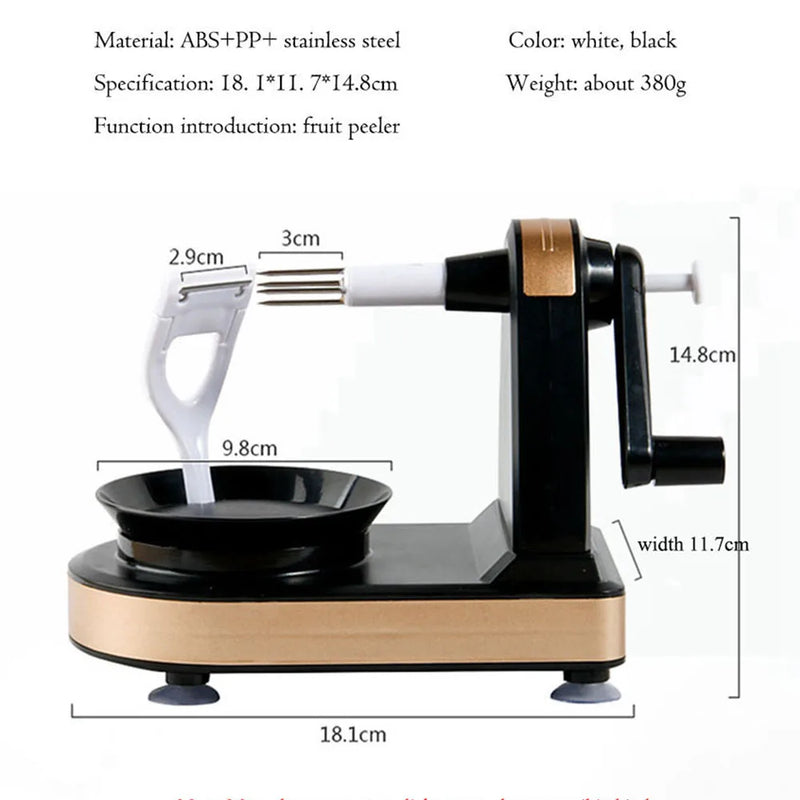 Descascador Manual Multifuncional com Manivela – Praticidade e Eficiência na Sua Cozinha