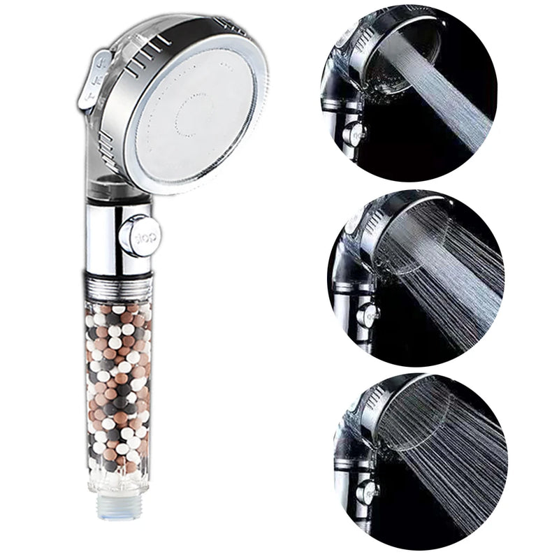 Chuveiro de Alta Pressão com Filtragem Iônica
