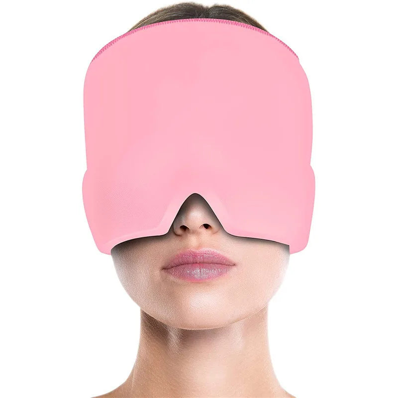 Touca Alívio Enxaqueca e Dor de Cabeça 360º – Terapia Natural a Frio e Calor