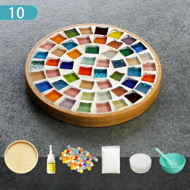 Kit Mosaico e Bambu com Peças Coloridas – Criatividade, Sustentabilidade e Diversão para os Pequenos