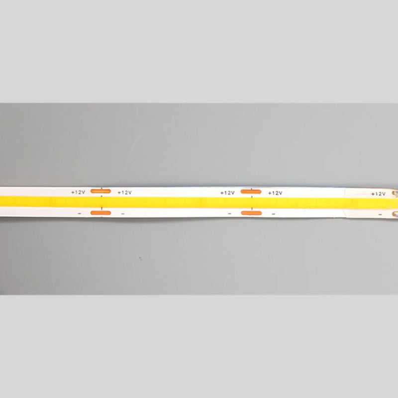 Fita LED COB 252 Leds/m 12V 5m – Branco Quente 3000K para Iluminação Contínua