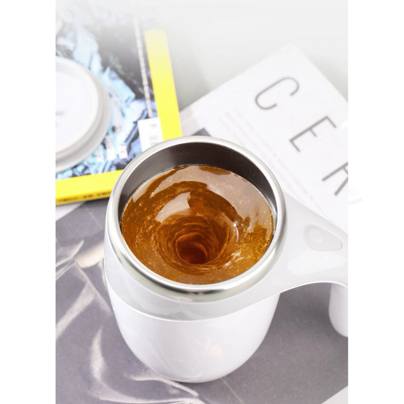 Caneca Térmica Mixer de Inox – Mistura Automática para sua Bebida Perfeita