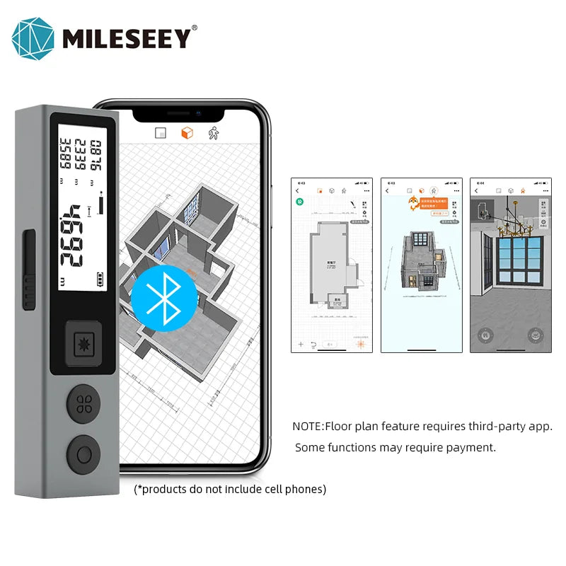 Trena Laser Mileseey M120 Pro – Precisão Profissional com Conectividade Bluetooth e Design Metálico Premium