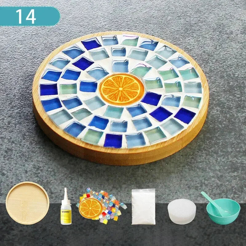 Kit Mosaico e Bambu com Peças Coloridas – Criatividade, Sustentabilidade e Diversão para os Pequenos