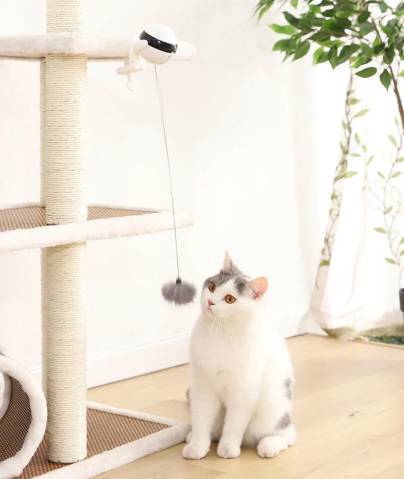 Brinquedo Interativo Automático para Gatos e Cachorros – Diversão Inteligente que Estimula e Entretenha