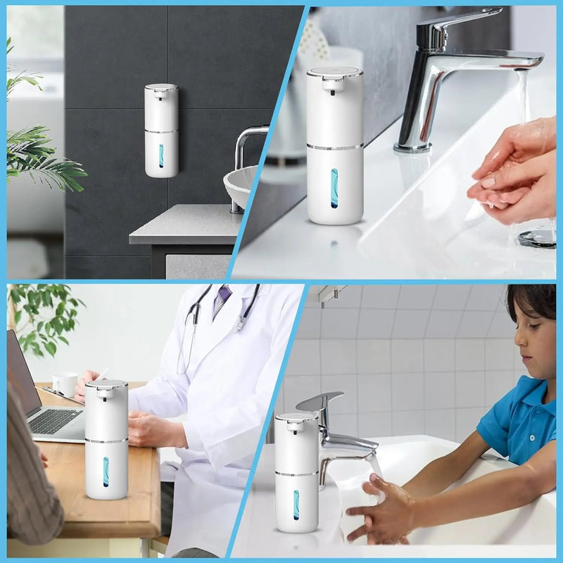 Dispensador Automático de Sabonete Líquido USB – Tecnologia e Higiene na Palma da Sua Mão